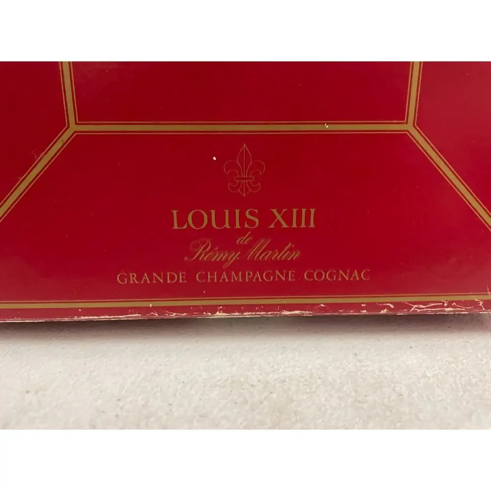 Louis XIII Rémy Martin Grande Champagne Cognac Baccarat Crystal Decanter Bottle